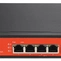  Wi-Tek Неуправляемый коммутатор 4 PoE порта 100Base-TX + 2 100Base-TXPoE IEEE 802.3at/af до 30Вт на портрежим передачи PoE на 250мрежим VLAN на основе портавнутренний блок питания 65Вт