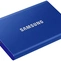Тведотельный накопитель SSD Samsung T7 External 2Tb (2048GB) BLUE USB 3.2 (MU-PC2T0H/WW)