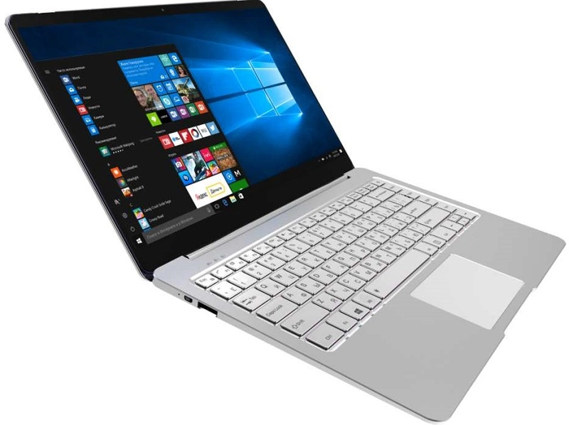 Ноутбук IRBIS NB131, 14,1" (1920x1080IPS), Intel Celeron N3350 2x2,4Ghz (DualCore), 3072MB, 32GB, cam 2MPx, 2xUSB 3.0, Wi-Fi,  jack 3.5, metal, silver, keyboard backlight, Windows 10