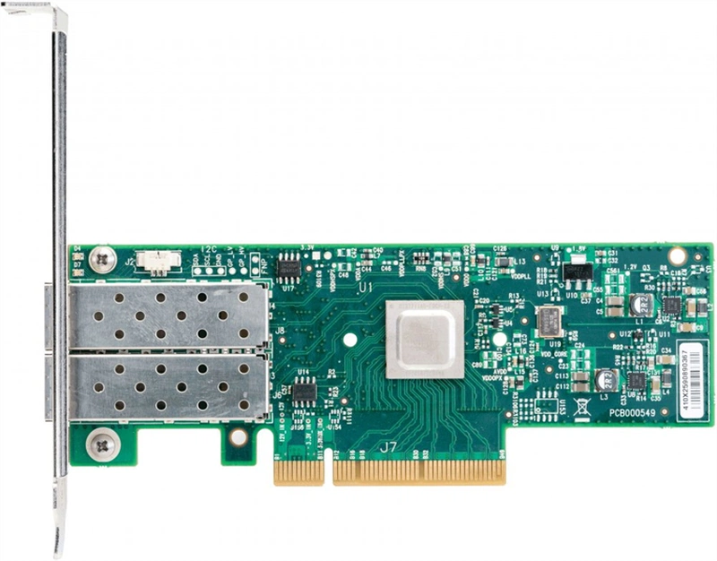 Адаптер Mellanox ConnectX-4 Lx EN network interface card, 25GbE dual-port SFP28, PCIe3.0 x8, tall bracket, 1 year