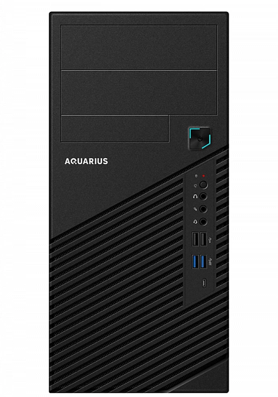 Пк Aquarius Pro Desktop P30 K44 R43 Core i7-10700/16GB/SSD 480 Gb/No OS/Kb+Mouse.Внесен в реестр Минпромторга РФ