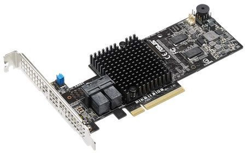 Адаптер ASUS PIKE II 3108-8I/16PD/2G,8 ports,LSI SAS 3108,RAID 0/RAID 1/RAID 10/RAID 5/RAID 6/RAID 50/RAID 60,upto 12GB/S, only Asus motherboards