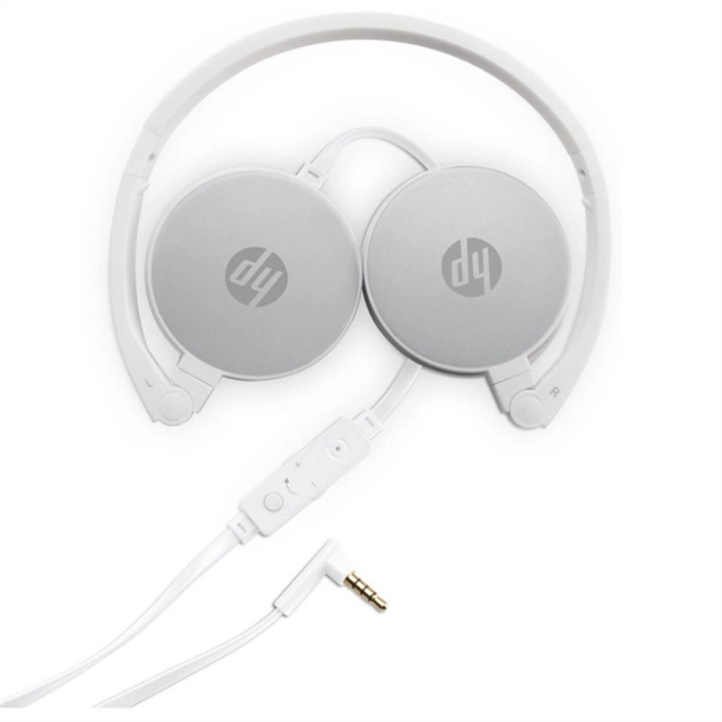 Аксессуар HP Stereo 3.5mm Headset H2800 (White w. Pike Silver) cons