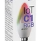  Умная LED E14 лампочка Wi-Fi HIPER IoT C1 RGB цветная