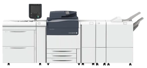  Цветное МФУ Xerox Versant 180 Press с внешним контроллером EFI, двухлотковым модулем подачи и пакетом производительности