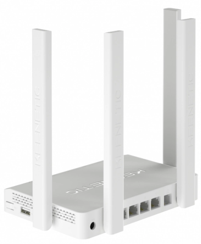 Беспроводной маршрутизатор Keenetic Duo (KN-2110), Интернет-центр с модемом VDSL2/ADSL2+, двухдиапазонным Mesh Wi-Fi AC1200, 4-портовым Smart-коммутатором и портом USB