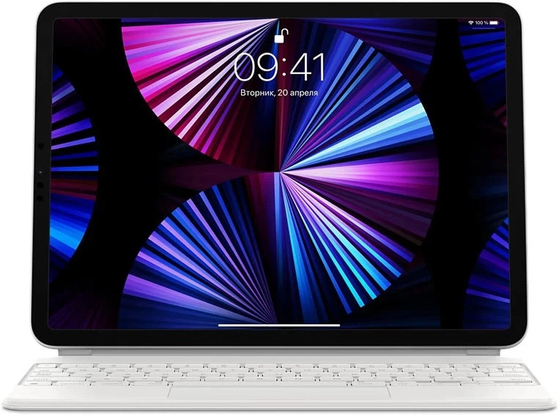 Чехол-клавиатура Apple Magic Keyboard Folio w.MultiTouch Trackpad for 11-inch iPad Pro 1-3 gen., iPad Air 4-gen. Russian - White