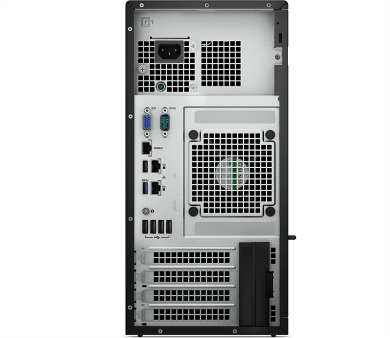 Сервер DELL PowerEdge T150 4LFF/E-2314/1x16GB UDIMM/PERC S150/1x2TB SATA 7,2k cab./2xGE LOM/noDVD/IDRAC9 basic/TPM 2.0 v3/300W/1YWARR
