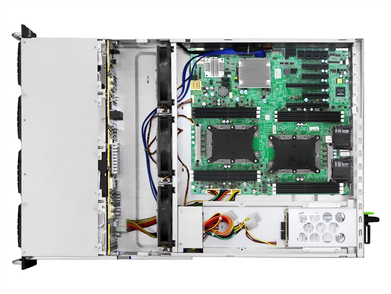 Серверная платформа AIC Storage Server 4U XP1-S401VG02 noCPU(2)2nd Gen Xeon Scalable/TDP 140W/ no DIMM(12)/ 24x3,5''+ 2x2,5''/ 2x10GB SFP+/ 2 x16 slots(FHHL)/ 3 x8 slots(FHHL)/2x1200W