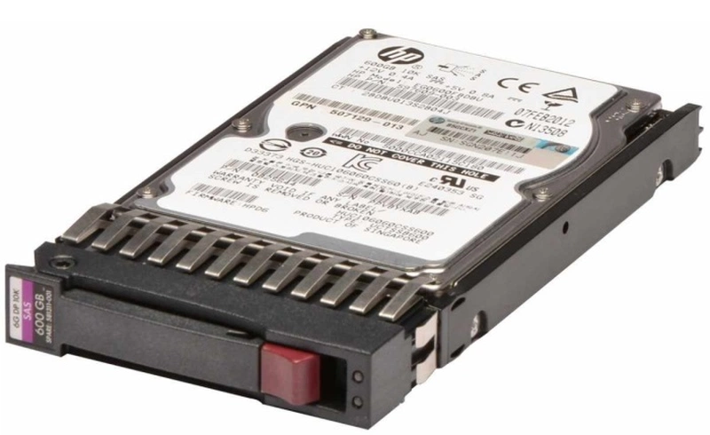 Жесткий диск HPE 600GB 2,5"(SFF) SAS 10K 12G Ent HDD (For MSA1050 2040 2050 2052) equal 787646-001, Replacement for J9F46A, Func. Equiv. for 730708-001, E2D56A, 730702-001, C8S58A