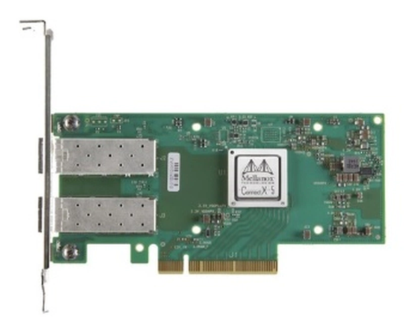 Сетевая карта Mellanox ConnectX-5 EN network interface card, 10/25 Gbe dual-port, SFP28,  PCIe3.0 x8, tall bracket, ROHS R6, 1 year