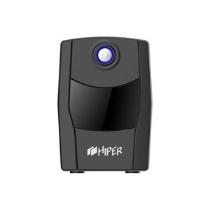  ИБП HIPER CITY-650U, line-interactive, 650ВА(365Вт), 2 розетки Schuko, USB-порт, чёрный (незначительное повреждение коробки)