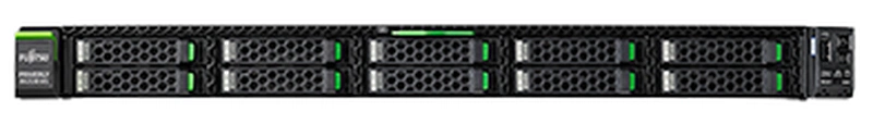 Сервер Fujitsu Primergy RX2530M5 Rack 1U 1xXeon 4215R 8C(3,2GHz/130W),2x32GB/2933/2Rx4/RDIMM,no HDD(up to 8 SFF),RAID 420I 2GB(no BBU),2xGbE onboard,no DVD,no OCP,2x800WHS,Cable Arm kit 1U,IRMCadv,no p/c,3YW