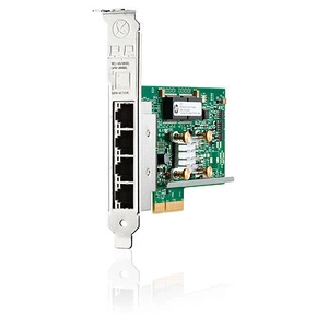 Сетевой адаптер HPE Ethernet 1Gb 4-port BASE-T BCM5719 Adapter, PCIe 2.0X4, for Gen7/8/9/10 servers