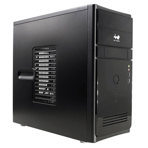 Корпус Mini Tower InWin ENR021 Black 400W RB-S400T70  2*USB+AirDuct+Audio mATX(6100467) (незначительное повреждение коробки)
