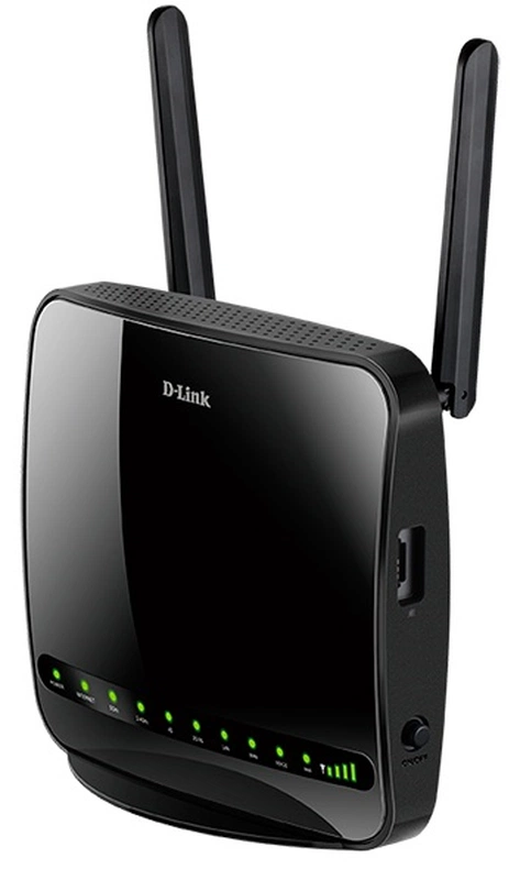 Маршрутизатор D-Link DWR-956/4HDB1E, Wireless AC1200 4G LTE Router with 1 USIM/SIM Slot, 1 10/100/1000Base-TX WAN port, 4 10/100/1000Base-TX LAN ports.802.11b/g/n/ac compatible, 802.11AC up to 866Mbps,  802.11n up