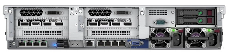 Сервер Proliant DL385 Gen10 7302 Rack(2U)/EPYC16C 3.0GHz(128MB)/1x16GbR1D_2933/P408i-aFBWC(2Gb/RAID 0/1/10/5/50/6/60)/noHDD(8/up24+6)SFF/noDVD/iLOstd/4HPFans/4x1GbEth/EasyRK+CMA/1x800w(2up)