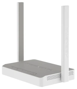 Беспроводной маршрутизатор Keenetic Start (KN-1111), Интернет-центр с Mesh Wi-Fi N300, 4-портовым Smart-коммутатором и переключателем режима роутер/ретранслятор
