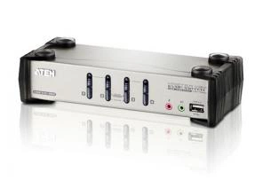 Переключатель электронный ATEN 4-Port PS/2-USB VGA/Audio KVMP™ Switch with OSD