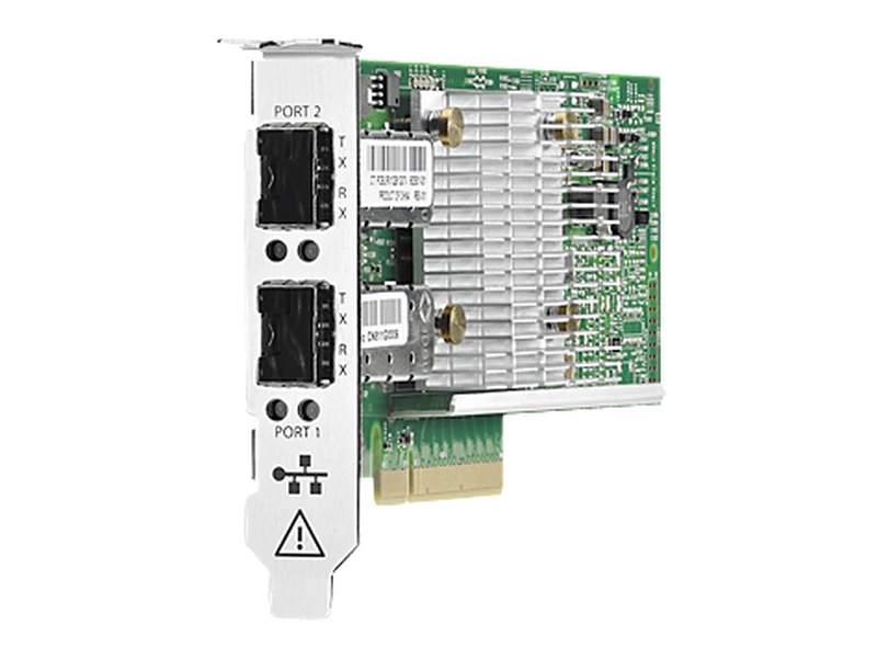 Сетевой адаптер HPE Ethernet Adapter, 530SFP+, 2x10Gb, PCIe(2.0), QLogic, for G7/Gen8/Gen9/Gen10 servers