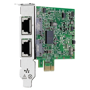 Сетевой адаптер HPE Ethernet Adapter, 332T, Broadcom, 2x1Gb, PCIe(2.0), for G7/Gen8/Gen9/Gen10 servers