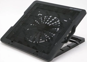 Система охлаждения нотбука Zalman ZM-NS1000 Notebook Cooling Stand, Up to 16” Laptop, 180mm fan, 5 level angle adjustment (существенное повреждение коробки)