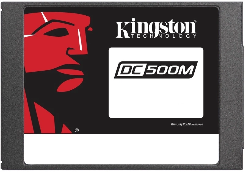 Твердотельный накопитель Kingston Enterprise SSD 480GB DC500M 2.5" SATA 3 R555/W520MB/s 3D TLC MTBF 2М 98 000/58 000 IOPS 1,3DWPD (Mixed-Use) 3 years