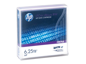 Ленточный картридж HPE Ultrium LTO6 Data cartridge, 6.25TB RW