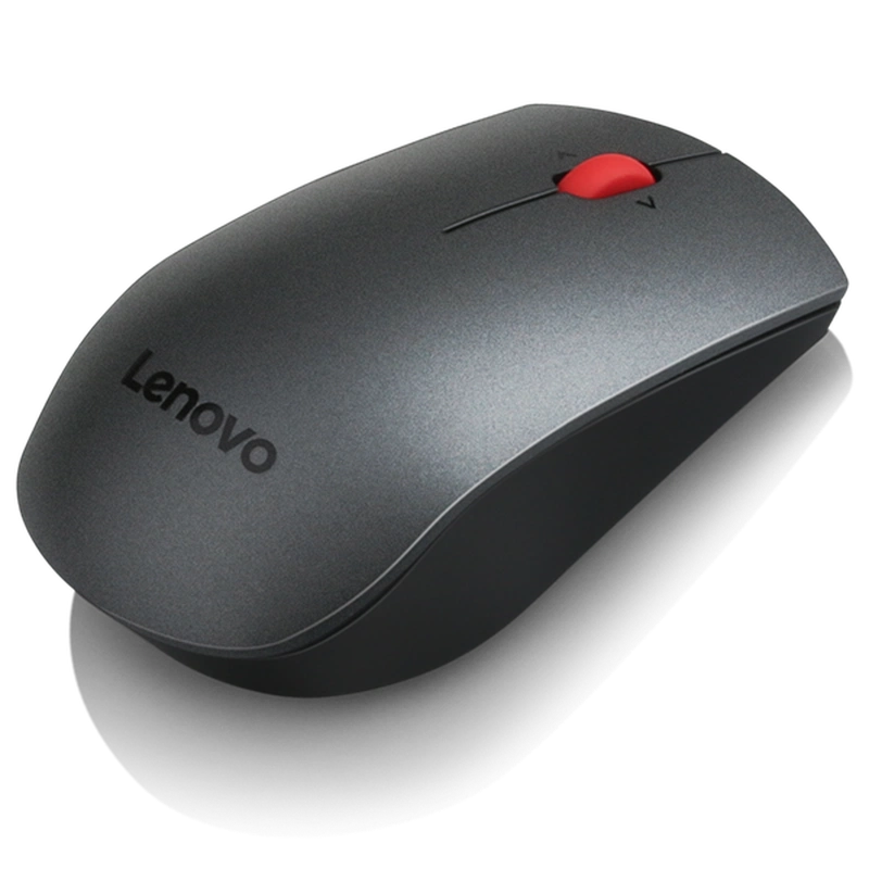 Компьютерная мышь Lenovo Professional Wireless Laser Mouse ( Invisible laser sensor with 1600 DPI, 4-way scroll wheel, 2 AA batteries, 2.4 GHz Wireless via Nano USB )