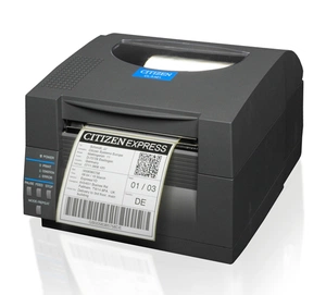 Принтер этикеток Citizen DT CL-S521G, 203 dpi, dark grey, RS232, USB (существенное повреждение коробки)