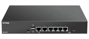 Межсетевой экран D-Link DFL-870/A1A, PROJ UTM NetDefend Firewall with 6 user-configurable 10/100/1000Base-T interfaces.6 user-configurable 10/100/1000Base-T interfaces, Firewall Protection, Support VPN IPSec (DES, 3D