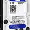 Жесткий диск Western Digital HDD SATA-III  4000Gb Blue WD40EZRZ, 5400rpm, 64MB  buffer
