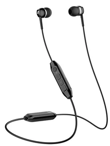  Sennheiser CX 350 BT Black, Внутриканальные Bluetooth наушники с микрофоном, 17 - 20000 Гц, Bluetooth 5.0, кодек ААС, aptX, aptX LL, время работы до 10 ч, зарядка USB-С, Sennheiser Smart Control