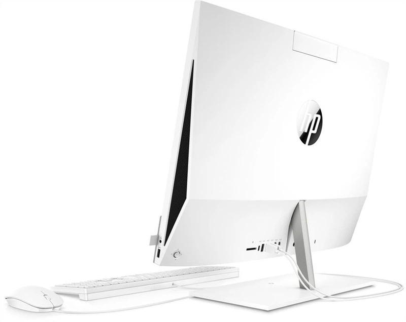Моноблок HP Pavilion I 27-d0009ur NT 27" FHD(1920x1080) Core i3-10300T, 8GB DDR4 2666 (1x8GB), HDD 1Tb, nVidia Gef MX350 4GB, no DVD, kbd&mouse wired, 5MP Webcam, White, Win10, 1Y Wty