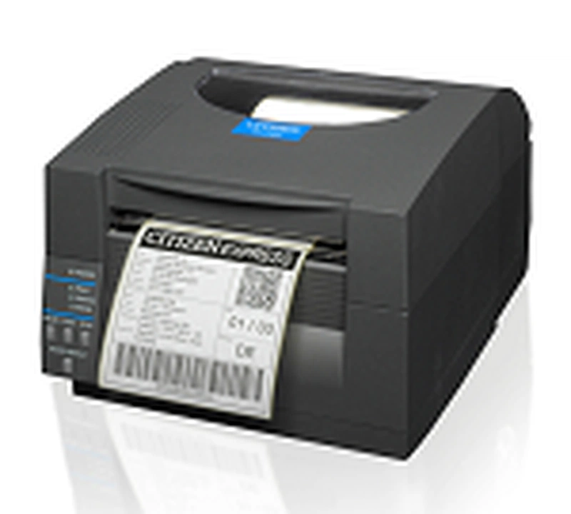 Принтер этикеток Citizen DT CL-S521G, 203 dpi, dark grey, RS232, USB (существенное повреждение коробки)