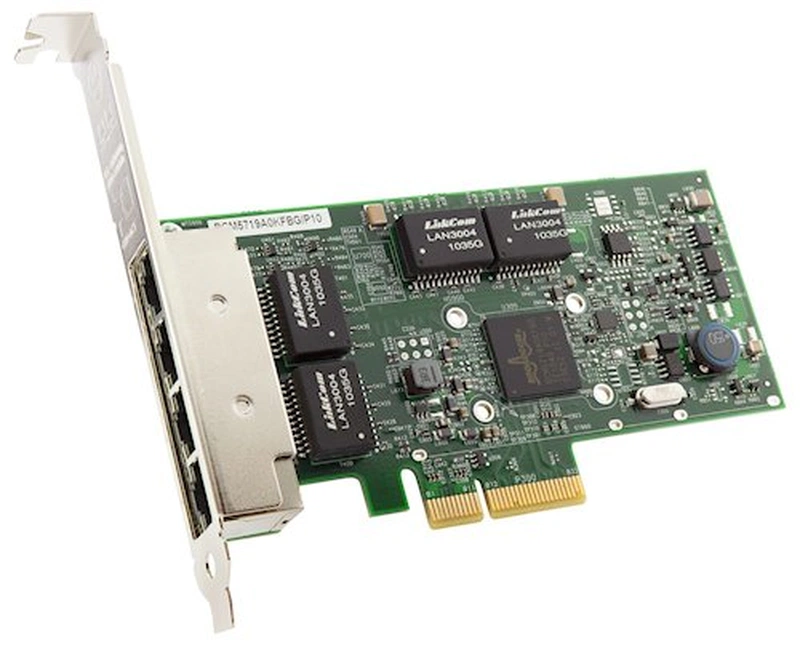 Адаптер Lenovo TCH ThinkSystem Broadcom 5719  NetXtreme PCIe 1Gb 4-Port RJ45 Ethernet Adapter (SR570/SR590/ST550/SR550/SR530/SR630/SR650)