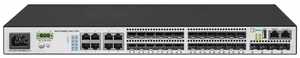 Коммутатор Управляемый коммутатор уровня 3, 16 портов 100/1000BaseX SFP, 8 Combo портов GE, 4 порта 1/10G SFP+, функция заряда АКБ