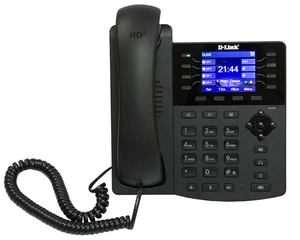 Телефоны D-Link DPH-150SE/F5B, VoIP Phone with PoE support, 1 10/100Base-TX WAN port and 1 10/100Base-TX LAN port. Call Control Protocol SIP, Russian menu, 4 independent SIP line with backup proxy server, P2P