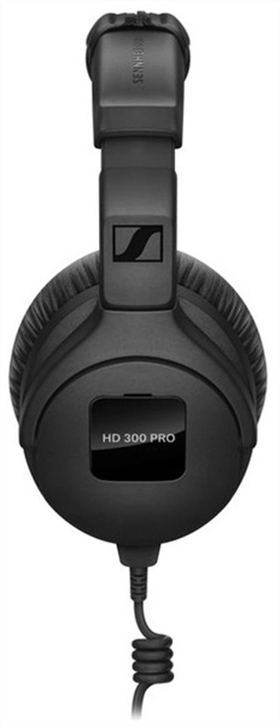  Sennheiser HD 300 PRO Закрытые мониторные наушники, 6 – 25,000 Гц. Сопротивление: 64 Ом. Уровень звукового давления: 123 дБ. Длина кабеля: 1,5 м. Разъём: джек 3,5 мм + адаптер на 6,3 мм