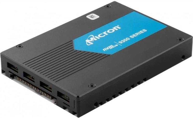 Твердотельный накопитель Micron 9300 PRO 3.84TB NVMe U.2 Enterprise Solid State Drive (имеются следы установки)