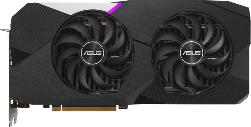 Видеокарта ASUS DUAL-RX6700XT-12G//RX6700XT HDMI*1 DP*3 12G D6; 90YV0G82-M0NA00, 3 year