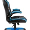  Офисное кресло Chairman   game 15 Россия экопремиум черный/голубой (существенное повреждение коробки)