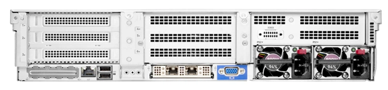 Сервер ProLiant DL385 Gen10+ v2 EPYC 7513 Rack(2U)/EPYC32C 2.6GHz/HPHS/1x32GbRDD_3200/P408i-aFBWC(2Gb/RAID 0/1/10/5/50/6/60)/noHDD(8/24+8+4up)SFF/noDVD/iLOstd/2x10OCP3/4HPFans/EasyRK/1x800w(2up)