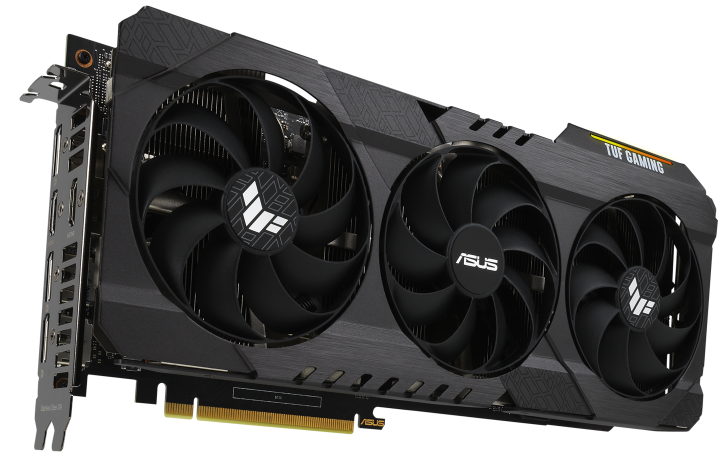 Видеокарта ASUS TUF-RTX3060TI-O8G-V2-GAMING//RTX3060TI HDMI*2 DP*3 8G ...